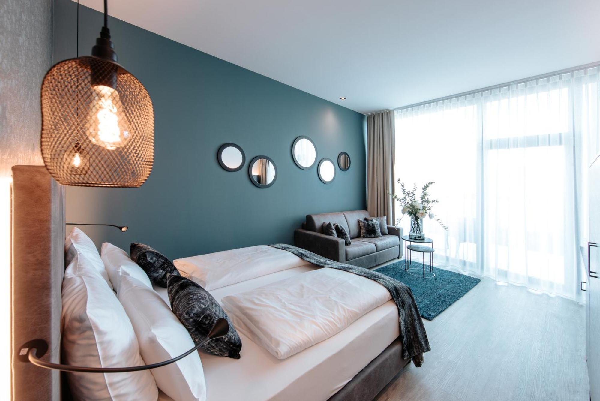 Bed and Breakfast La Vista Panoramic Hideaway (Adults Only) Tirolo Habitación foto
